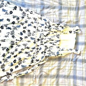 Lane Bryant Plaid Patterned Garment